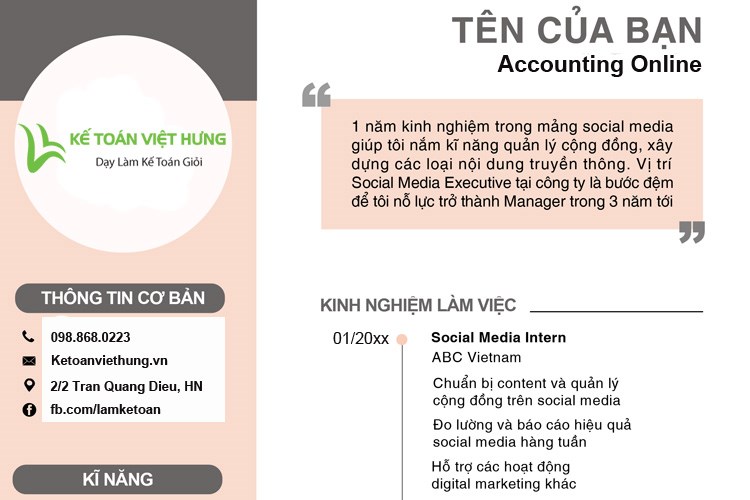 Cách làm nổi bật phẩm chất cá nhân trong CV "ghi điểm" với nhà tuyển dụng