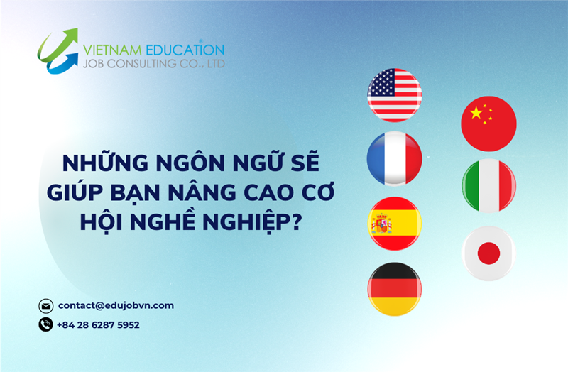 NHỮNG NGÔN NGỮ SẼ GIÚP BẠN NÂNG CAO CƠ HỘI NGHỀ NGHIỆP